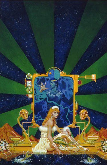 Don Maitz's visual Art Don Maitz, Day by Night by Tanith Lee.