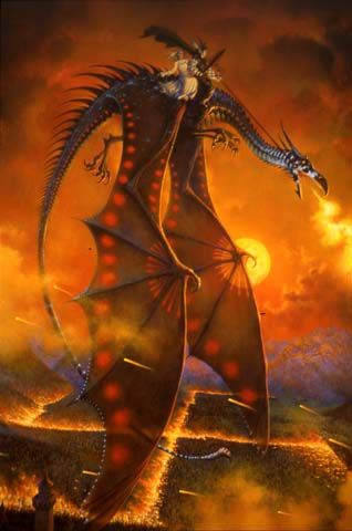 Don Maitz's visual Art Don Maitz Dragon