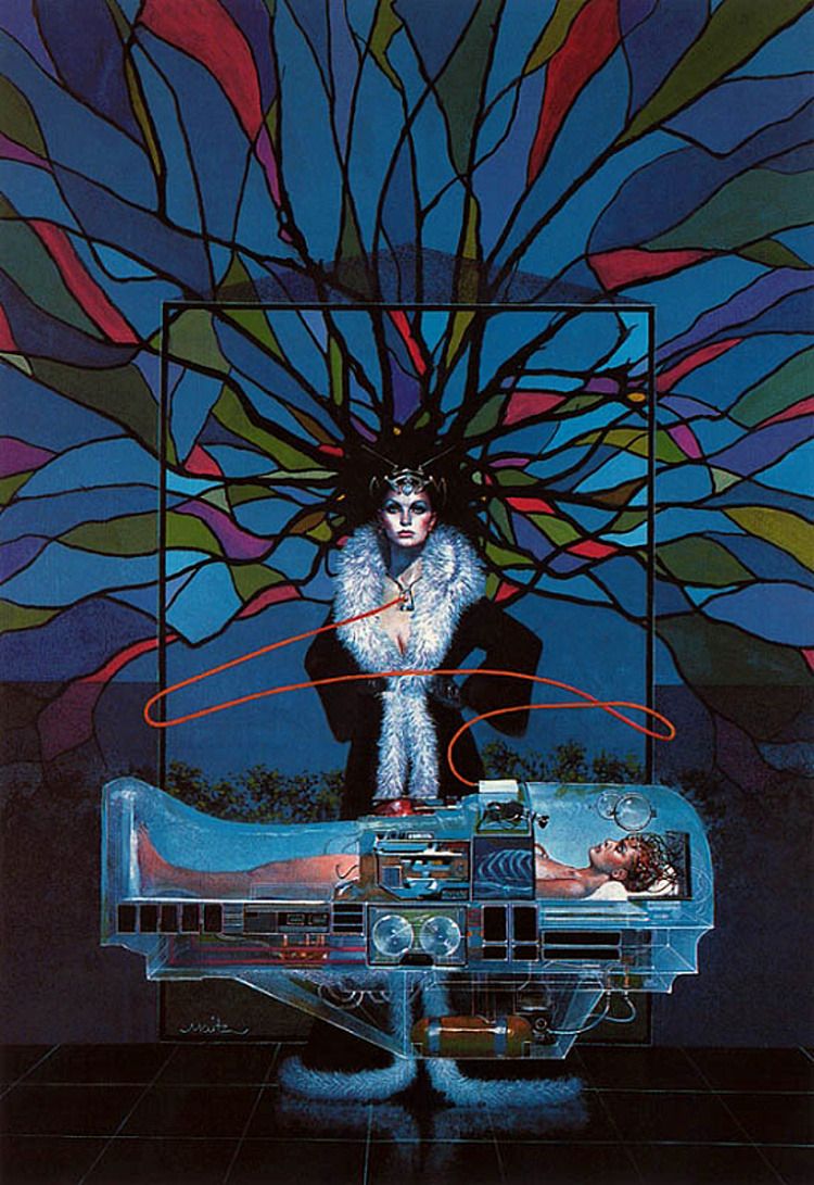 Don Maitz's visual Art Don Maitz, Electric Forest by Tanith Lee, 1979.