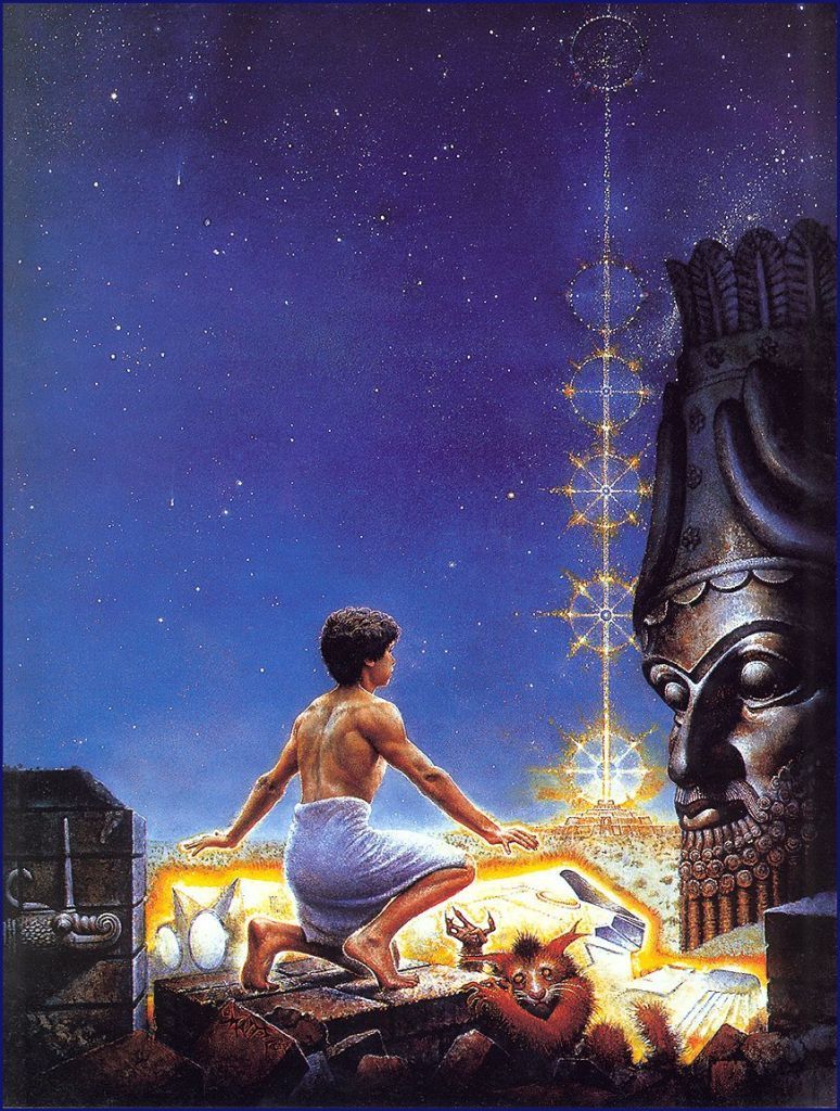 Don Maitz's visual Art Don Maitz, Pretender by Piers Anthony and Frances Hall.