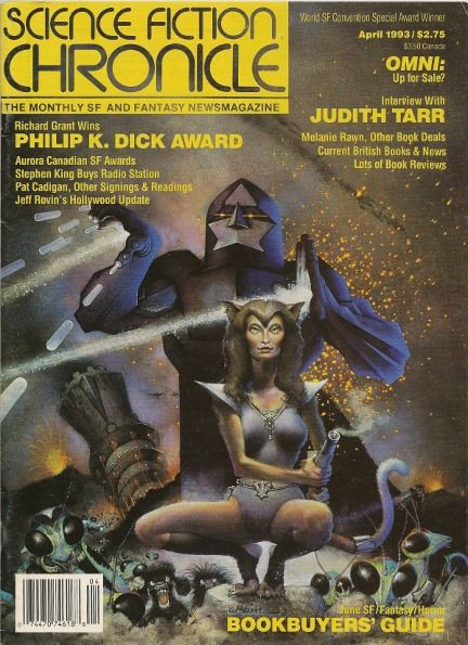 Don Maitz's visual Art Don Maitz, SF Chronicle #161, 93-04.