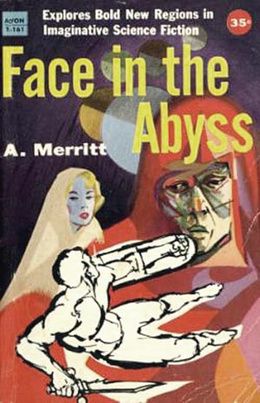 Don Punchatz, The Face in the Abyss by A. Merritt, 1967.