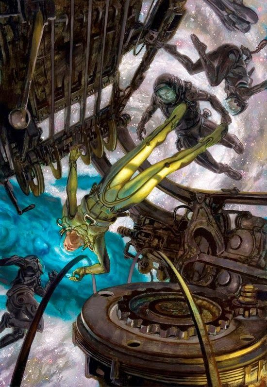 Donato Giancola's visual Art Donato Giancola, Gravity Sugar Rock Bunco.