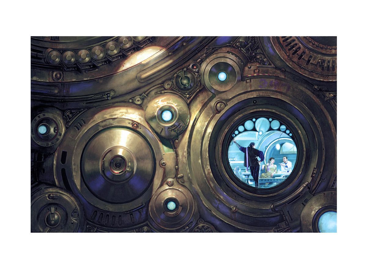 Donato Giancola's visual Art Donato Giancola, cover art for Analog 2007-05.