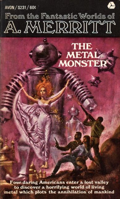 Douglas Rosa, Dwellers in the Mirage by A. Merritt, Avon, 1973.