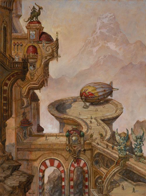 Thomas Kidd's Visionary Art Dulac Manor, Tom Kidd