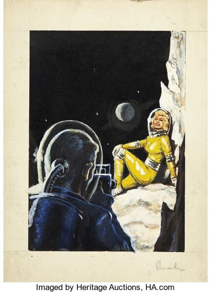 Ed Emshwiller's visual Art ED EMSHWILLER - Preliminary cover