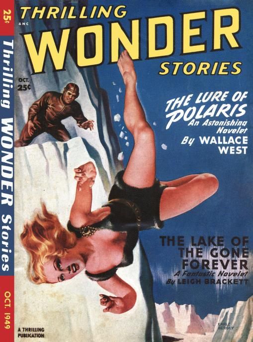 Thrilling Wonder Stories Covers Art Earle Bergey, Thrilling Wonder Stories 49-10.