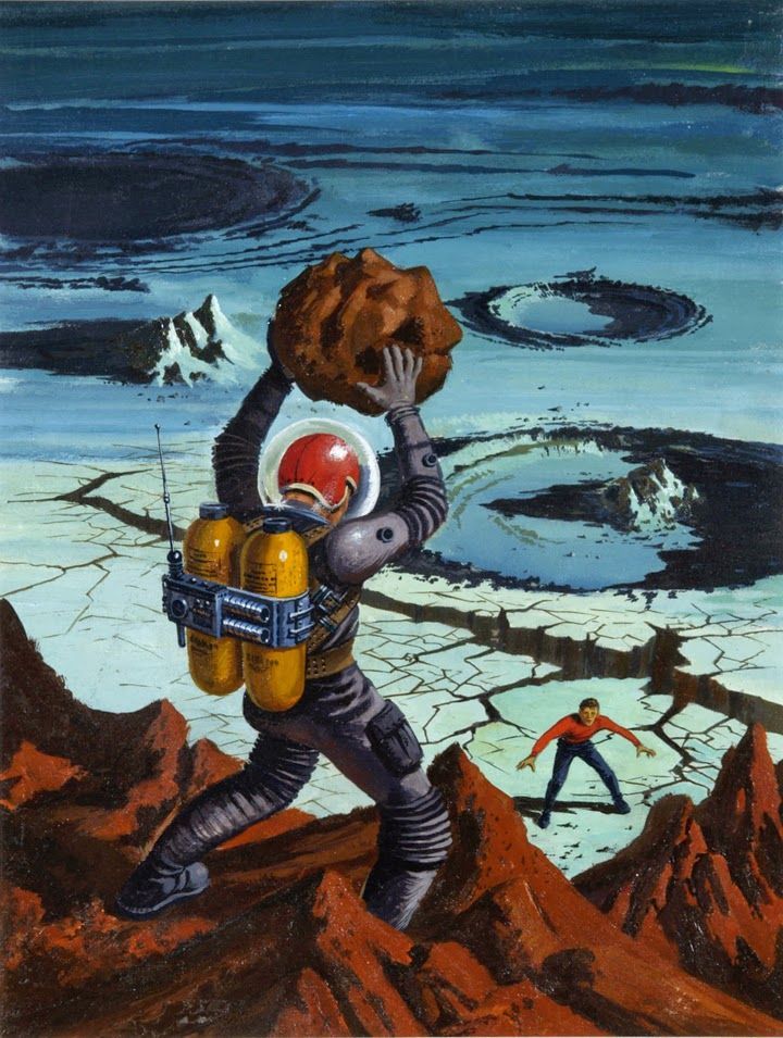 Ed Valigursky's visual Art Ed Valigursky, Solar Lottery by Philip K. Dick 1955.