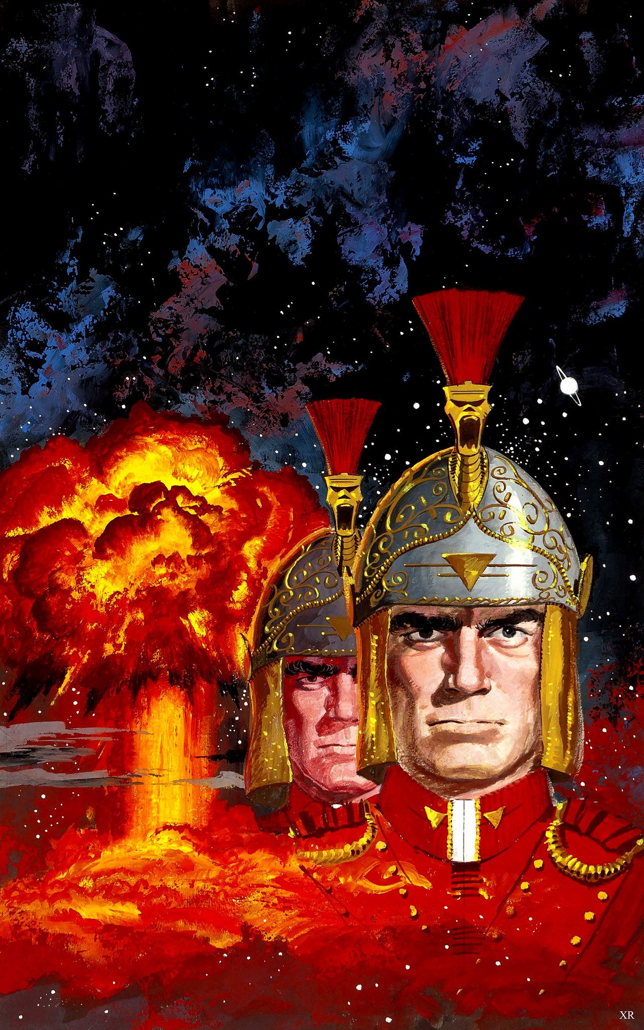 Ed Valigursky's visual Art Ed Valigursky, Worlds of the Imperium by Keith Laumer 1962.