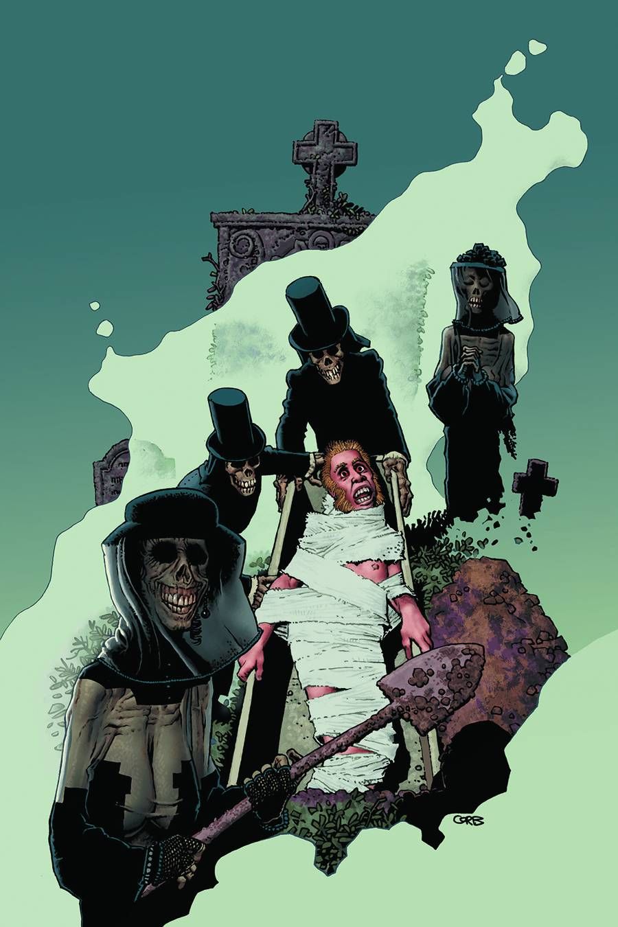 Edgar Allan Poe's Premature Burial by Richard Corben