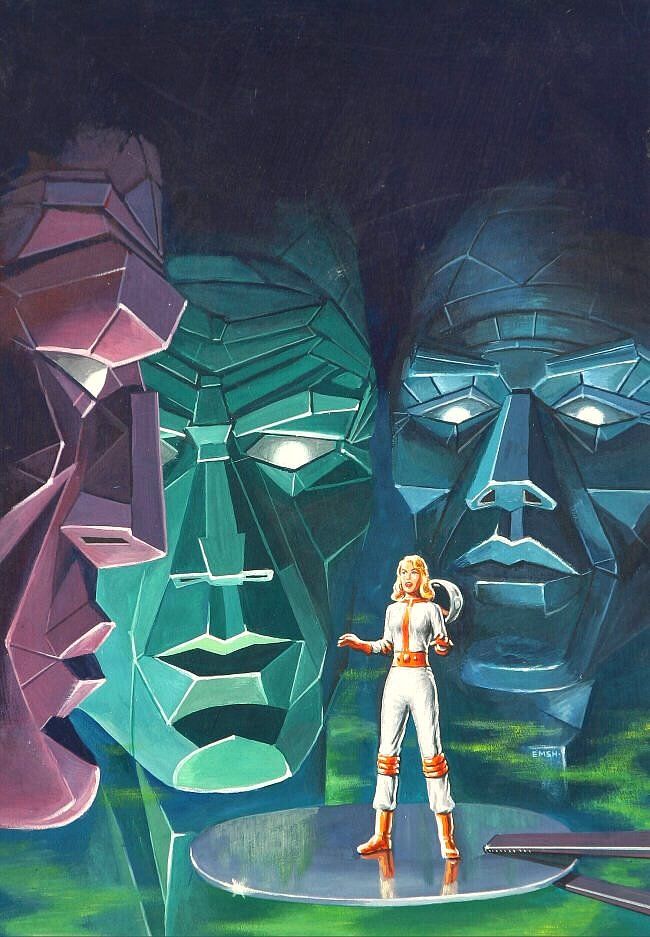 Ed Emshwiller's visual Art Emsh, Fantastic Story 53-05.