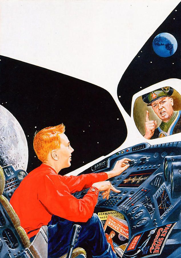 Ed Emshwiller's visual Art Emsh, SF Stories 57-09.