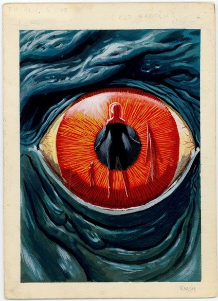 Ed Emshwiller's visual Art Emsh, The Alien's Eye.