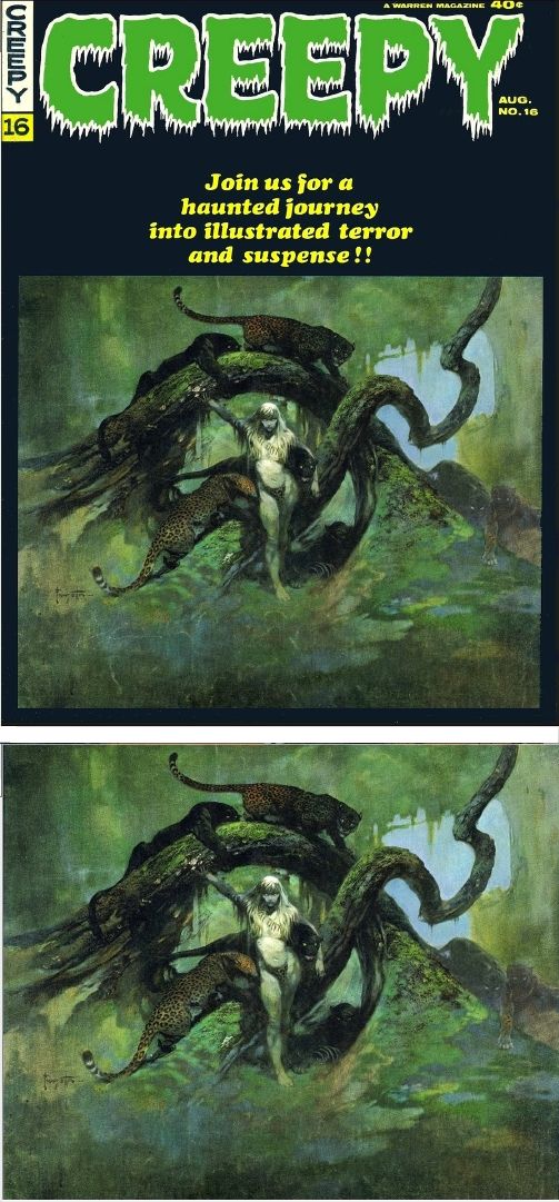 FRANK FRAZETTA - Creepy #16 - Aug 1967 Warren Magazine