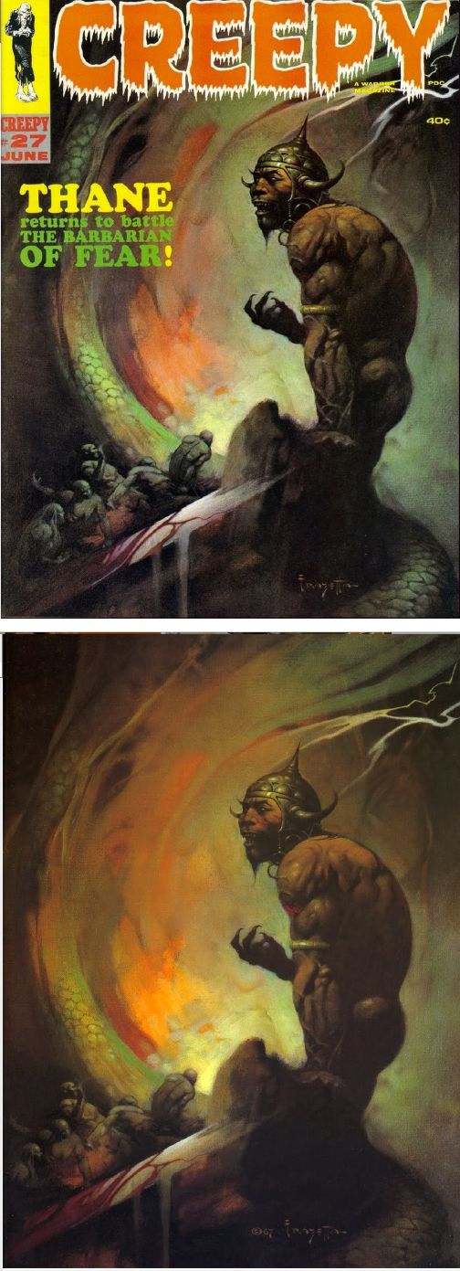 FRANK FRAZETTA - Creepy #27 - Thane - Sept 1967 Warren Publishing