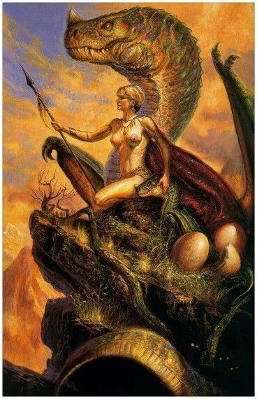 Bob Eggleton's visual Art Fantasy art by Bob Eggleton