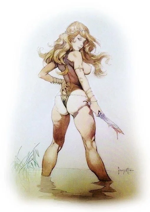 Hal Foster's Covers Art Frank Frazetta.