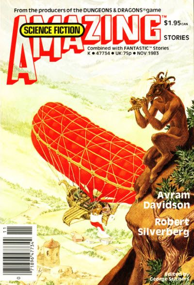 Ed Valigursky Amazing Stories Covers Art George Barr, Amazing Stories 83-11.