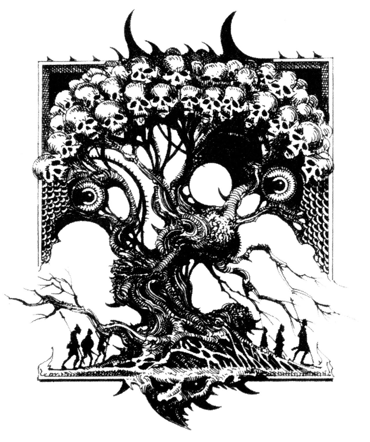 Ian Miller's visual Art Gods of the Wasteland — Ian Miller