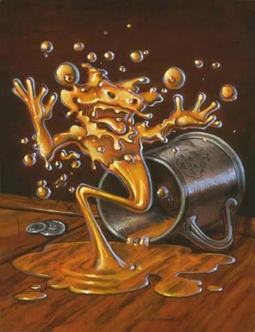 Don Maitz's visual Art HAUNTED HOPS BY DON MAITZ