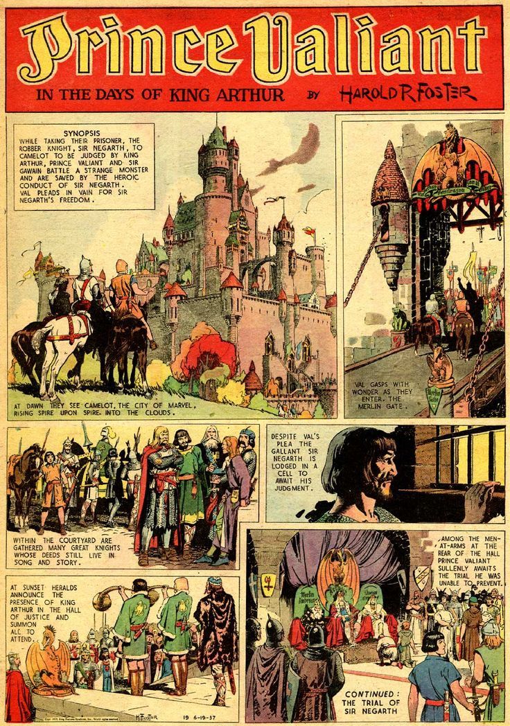 Hal Foster's Covers Art Hal Foster — Prince Valiant 14