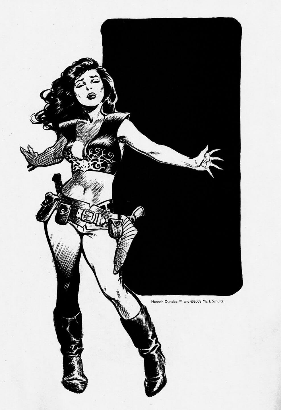 Mark Schultz's visual Art Hannah Dundee