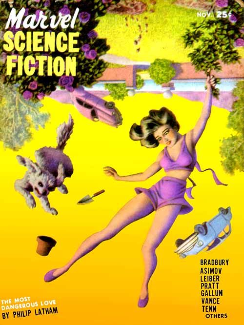 Hannes Bok's Covers Art Hannes Bok - Marvel Science Fiction. 1951