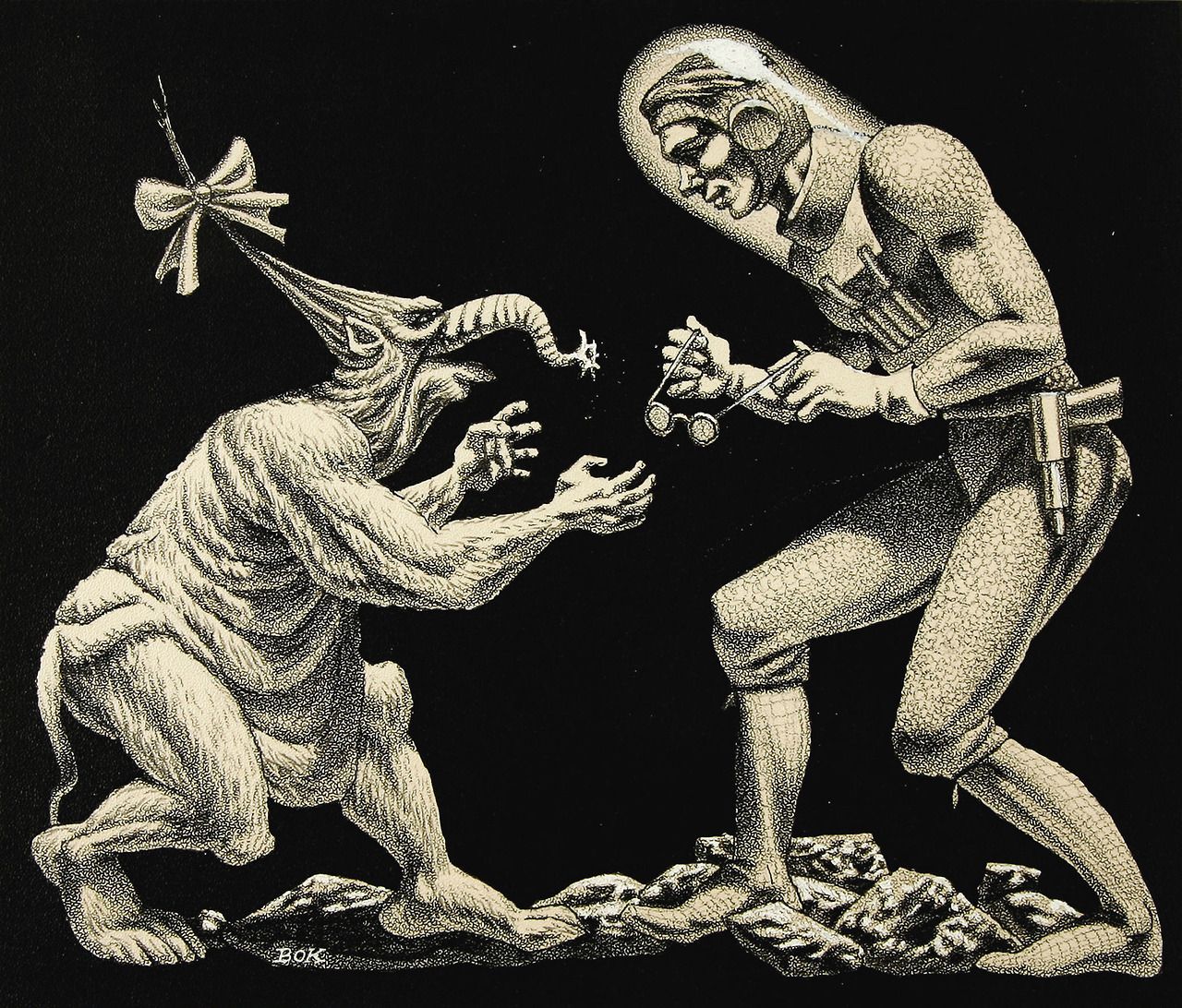 Hannes Bok's Covers Art Hannes Bok, 1941.