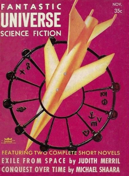 Hannes Bok's Covers Art Hannes Bok, Fantastic Universe 56-11.