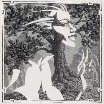 Hannes Bok's Covers Art Hannes Bok, Image in the Pine, 1950.