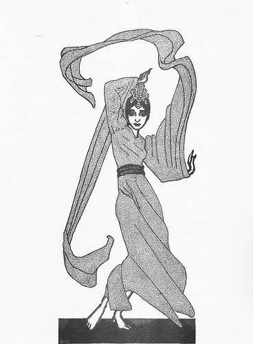 Hannes Bok's Covers Art Hannes Bok, The March of the Trees by Frank Owen, Weird Tales 42-03, p.48.