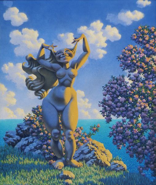 Hannes Bok's Covers Art Hannes Bok, cover art for A Life in Illustration.