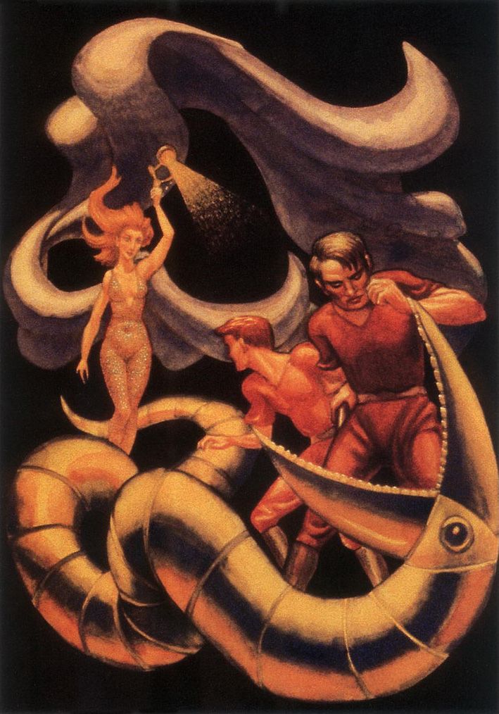 Hannes Bok's Covers Art Hannes Bok, from the collection of Forrest J. Ackerman.