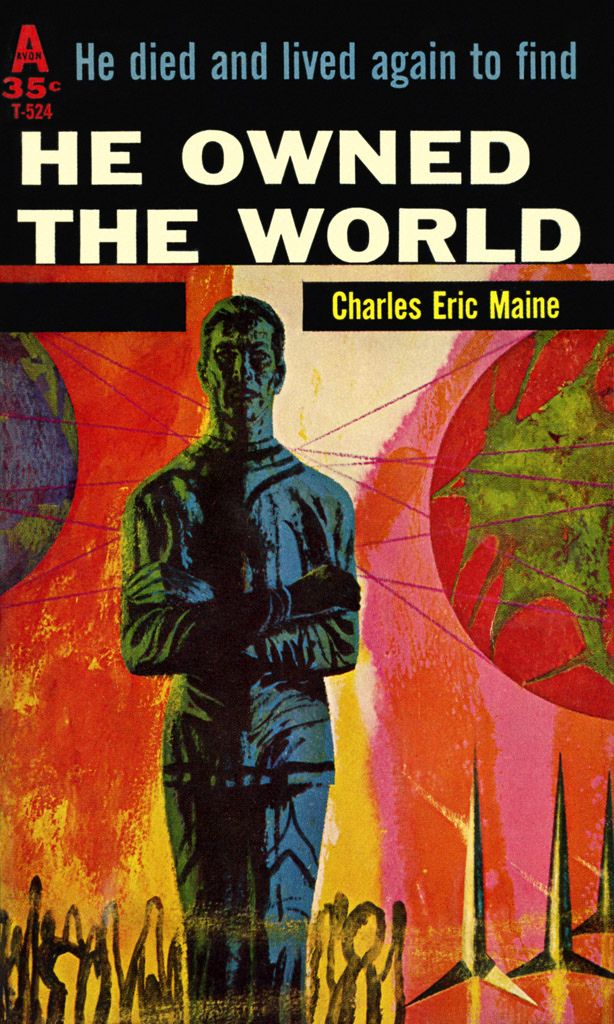 Richard M. Powers's Covers Art He Owned the World, book cover