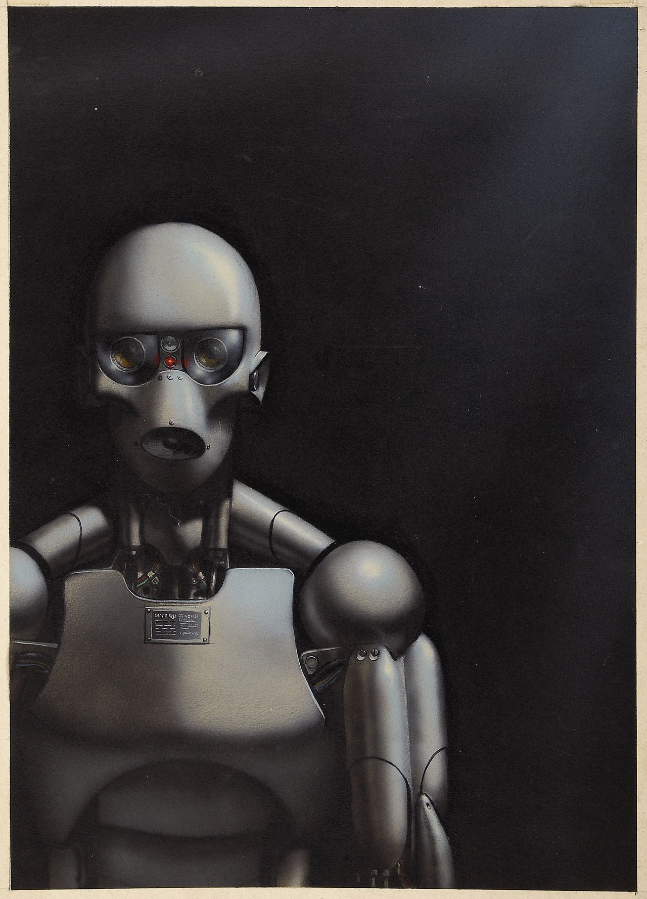 Illustration by comics artist, Richard Corben. 1970s.