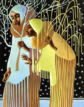 Leo and Diane Dillon's visual Art Illustration done by Leo and Diane Dillon