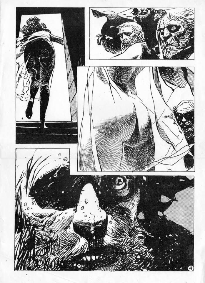 Sergio Toppi's visual Art Jorge Zaffino