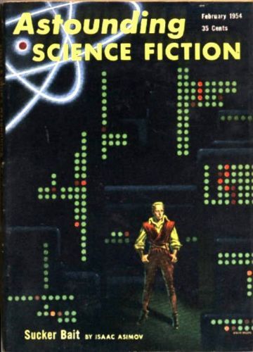 Kelly Freas's Covers Art Kelly Freas, ASF 54-02, Sucker Bait by Isaac Asimov.