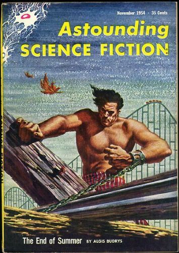 Kelly Freas's Covers Art Kelly Freas, ASF 54-11, The End of Summer by Algis Budrys.