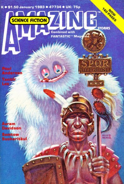 Ed Valigursky Amazing Stories Covers Art Kelly Freas, Amazing Stories 83-01.