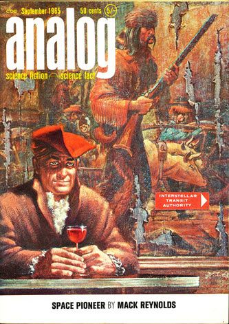 Kelly Freas's Covers Art Kelly Freas, Analog 65-09, Space Pioneer by Mack Reynolds.