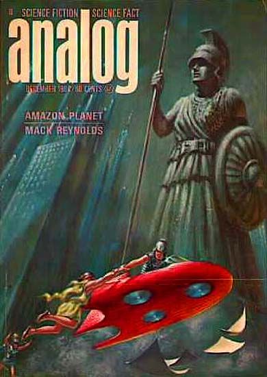 Kelly Freas's Covers Art Kelly Freas, Analog 66-12, Amazon Planet by Mack Reynolds.