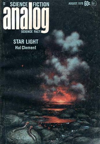 Kelly Freas's Covers Art Kelly Freas, Analog 70-08, Star Light, Part 3, by Hal Clement.