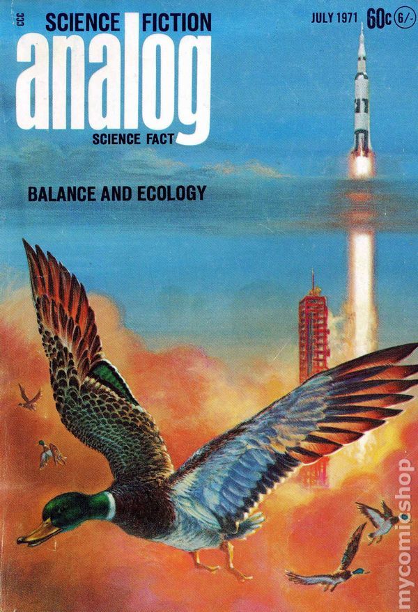 Kelly Freas's Covers Art Kelly Freas, Analog 71-07.