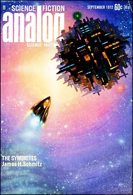 Kelly Freas's Covers Art Kelly Freas, Analog 72-09, The Symbiotes by James H. Schmitz.