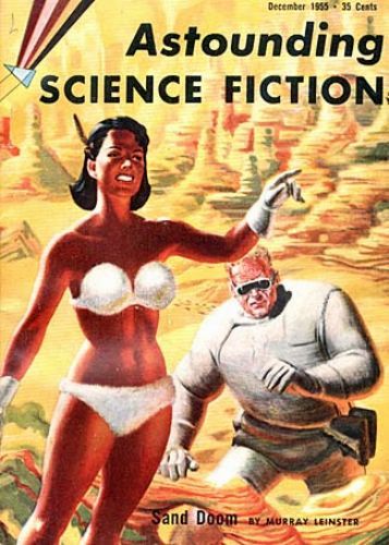 Kelly Freas, Astounding SF 58-01, Stocking stuffer.