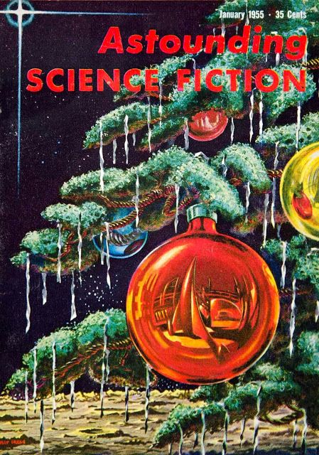Kelly Freas, Astounding SF 59-01, Nativity.