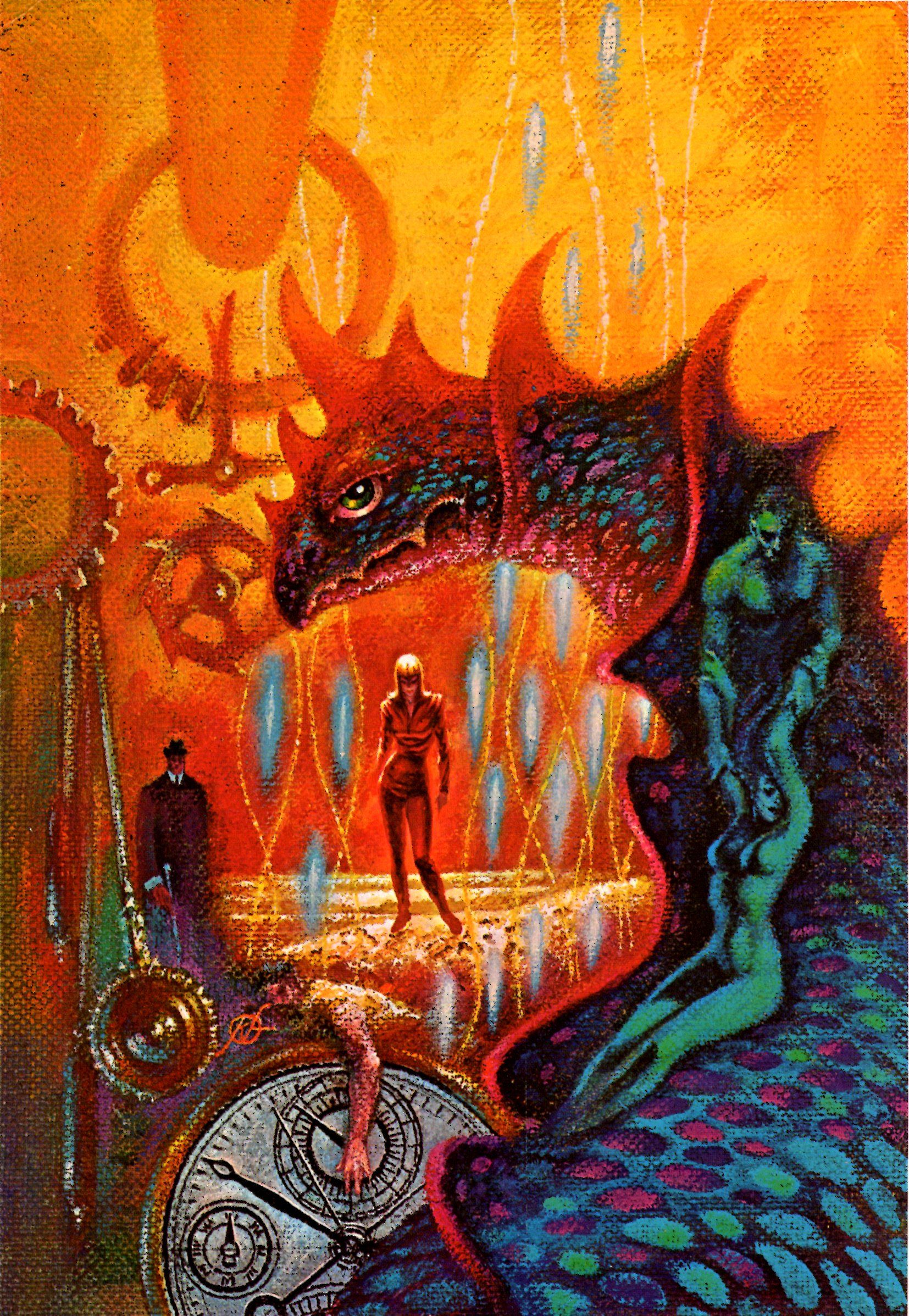 Kelly Freas's visual Art Kelly Freas, Dinosaur Beach by Kieth Laumer, 1972.