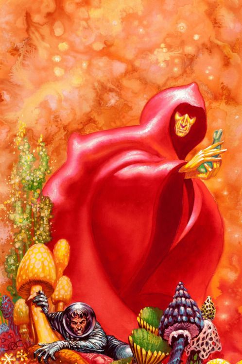 Kelly Freas's visual Art Kelly Freas, Dumarest of Terra 5: The Jester at Scar, 1970.